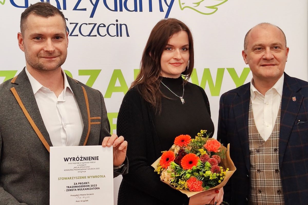 Read more about the article Trashmageddon wyróżniony po raz trzeci w konkursie Pozarządowy Szczecin